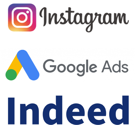 Instagram/Google Ads/Indeed